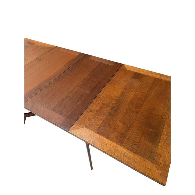 Art Deco Dutch Extending Dining Table by Hendrik Wouda, 1924 For Sale - Image 6 of 12