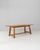 Mid 20th Century 20th Century Belgian Oak Trestle Dining Table For Sale - Image 5 of 18