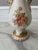 Vintage Pink and Gold Wild Rose Lamp Completely Restored For Sale - Image 4 of 12