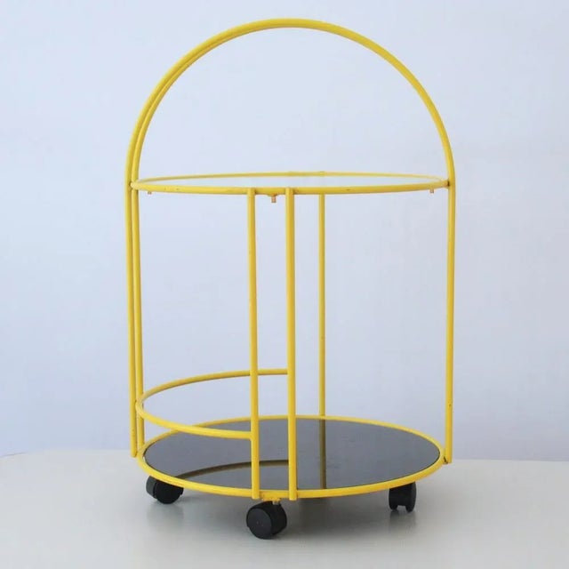 Bieffeplast Post-Modern Trolley by Rodney Kinsman for Bieffeplast, 1980s For Sale - Image 4 of 12
