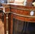 A large size Victorian credenza with Sevres porcelain plaques and bronze columns Hand crafted from burr walnut with a...