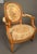 French French Louis XVI Style Bergere Rooster Chair With Aubusson Tapestry Circa 1870 For Sale - Image 3 of 11
