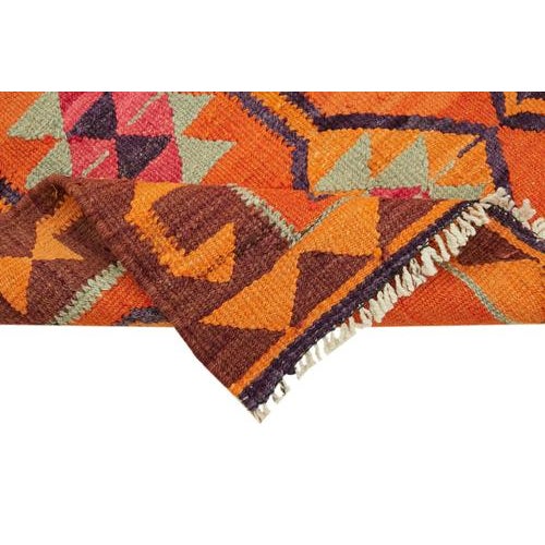 Vintage Kilim Runner Rug For Sale - Image 5 of 6