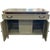 Modern 46" Finished 2 Door 1 Drawer Vintage Buffet For Sale - Image 3 of 4