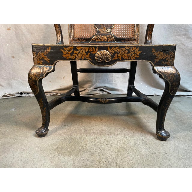 19th Century Chinoiserie Armchair For Sale - Image 4 of 8