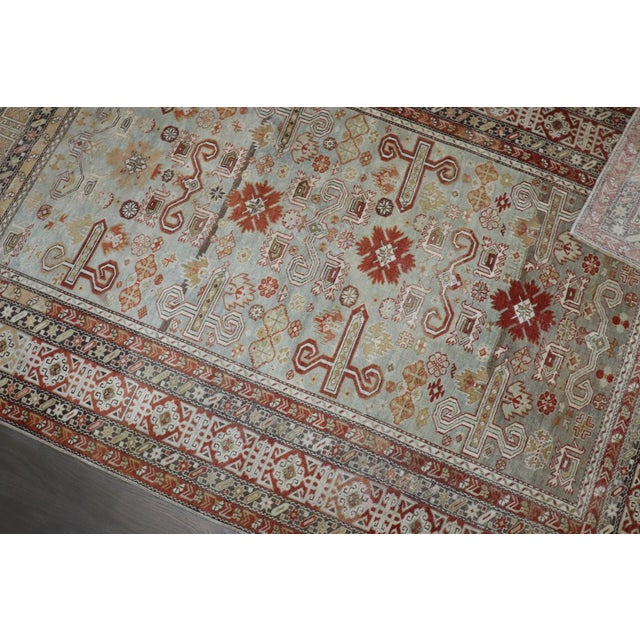 Antique Decorative Shirvan Rug - 4' x 6'1" For Sale - Image 4 of 8