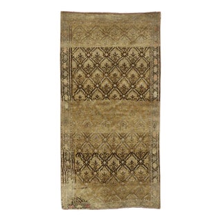 Vintage Turkish Oushak Rug with Modern Style - 02'06 x 04'10 For Sale