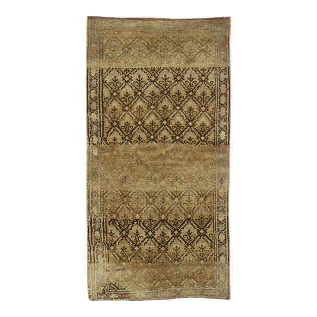 Vintage Turkish Oushak Rug with Modern Style - 02'06 x 04'10 For Sale