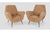 Vintage Italian Armchairs, 1950s, Set of 2 For Sale - Image 3 of 9