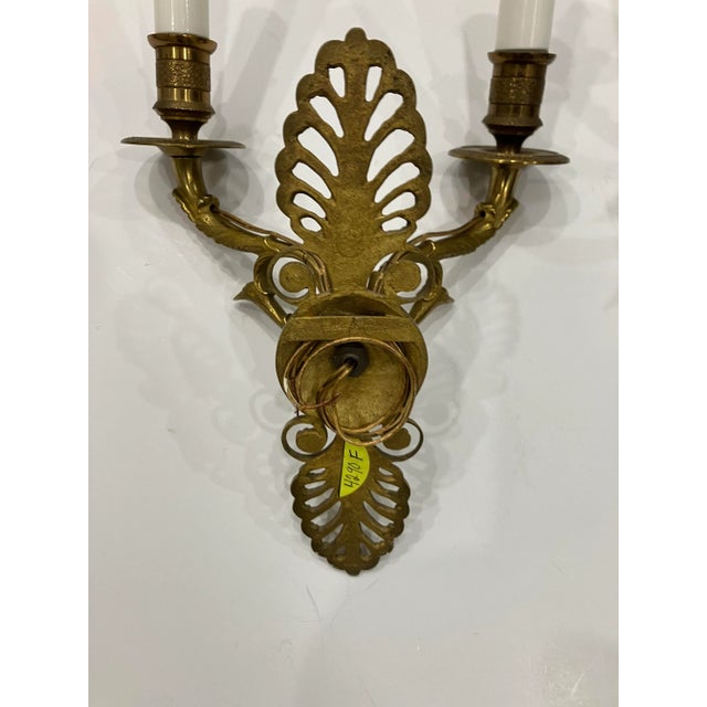 1920s Pair of Antique French Sconces For Sale - Image 10 of 10