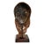 Early 20th Century Old Antique Lega Mask on Stand For Sale - Image 5 of 6
