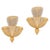 Golden Murano Glass Wall Sconces by La Murrina, 1990, Set of 2 For Sale - Image 11 of 11