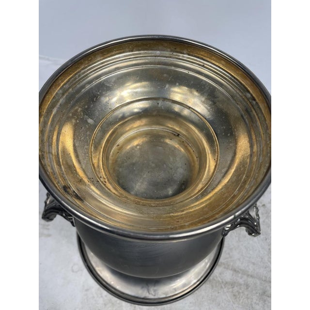 Antique Silver Vase, 1950s For Sale - Image 3 of 10