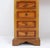 English Pedestal Apothecary Cabinet in Pine, Early 20th Century For Sale - Image 4 of 17