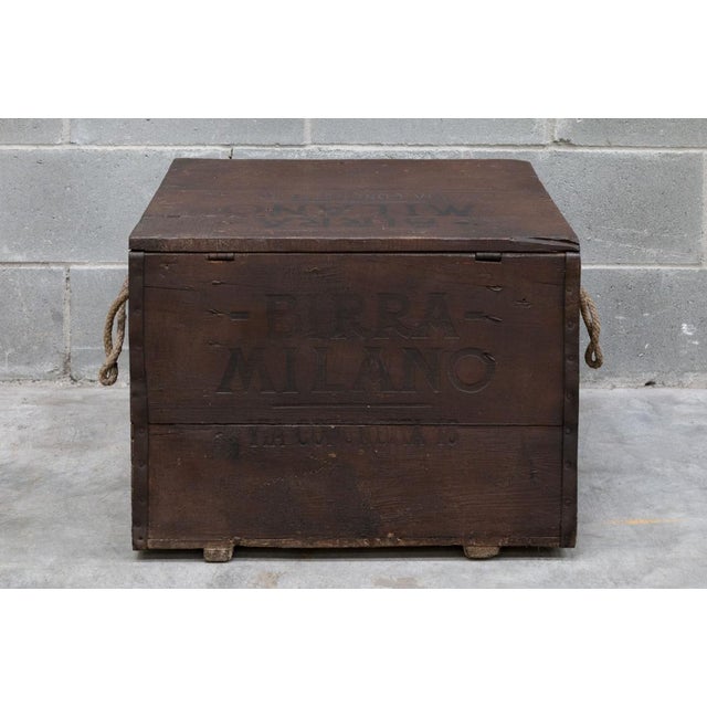 Wooden Crate, Early 20th Century For Sale - Image 9 of 11