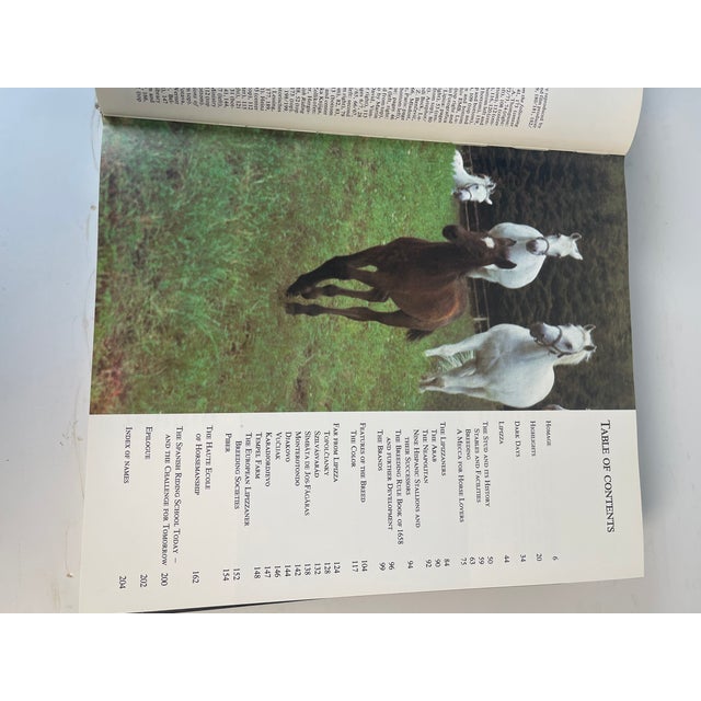 Shabby Chic 1970s The Imperial Horse Book on the History of Lipizaneer For Sale - Image 3 of 8
