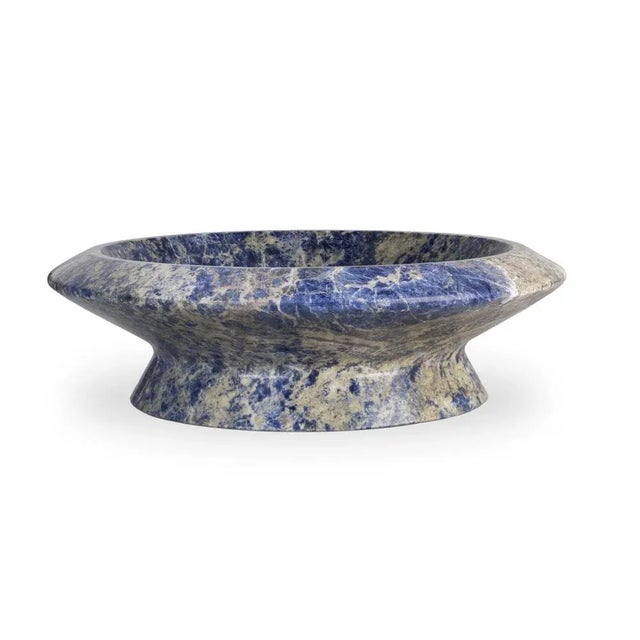 Blue Amaltea by Ivan Colominas Dimensions: 36.5 x 10 cm Materials: Blu Sodalite Also available: different marbles, Ivan...