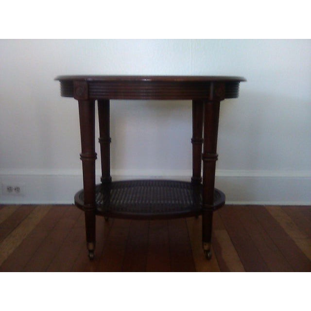 Ethan Allen British Classics Freeport End Table / Side Table Chairish