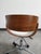 Mid-Century Modern Mid 20th Century Attributed to Norman Cherner for Cherner Chair Company Walnut & White Leather Task Chair For Sale - Image 3 of 4