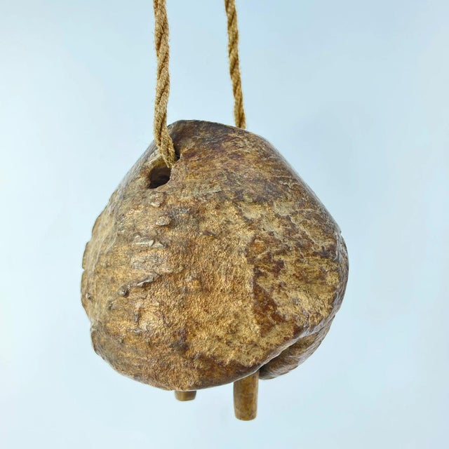 African Early 20th Century Crotal Cow Bell Chad Sieber Collection For Sale - Image 3 of 6