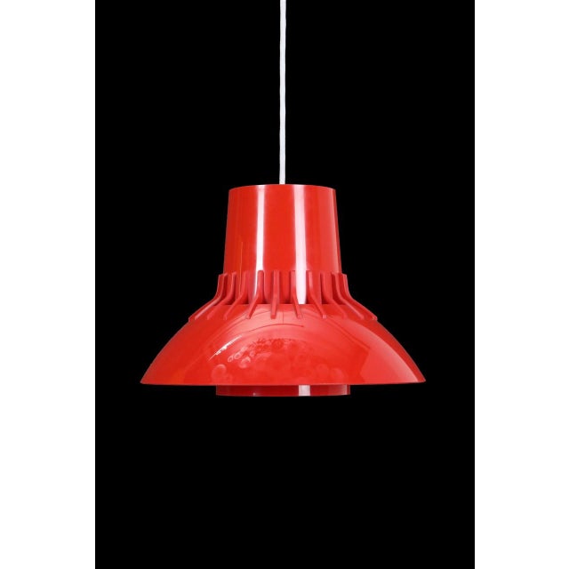 Danish Space Age Pendant Lamp by Svend Middelboe for Nordisk Solar Compagni, 1970s For Sale - Image 13 of 13