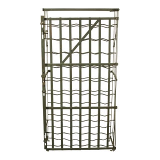 Vintage French Wine Rack For Sale