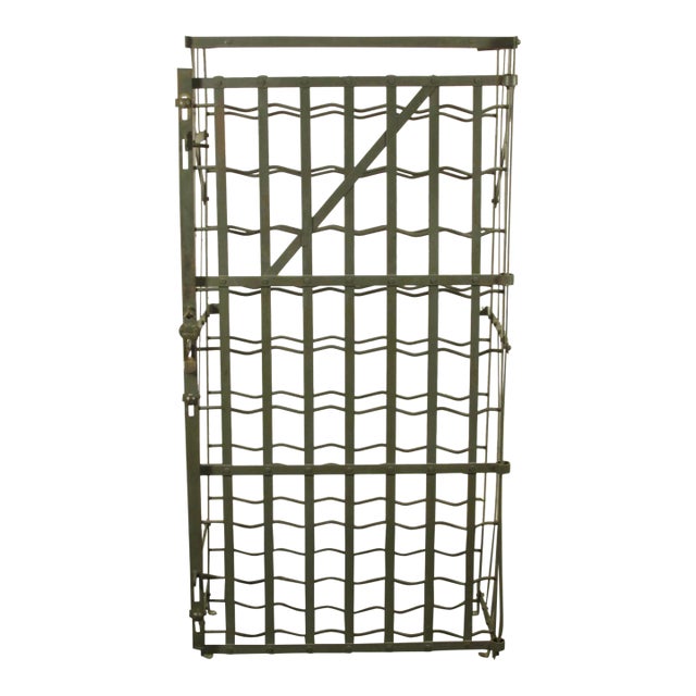 Vintage French Wine Rack For Sale