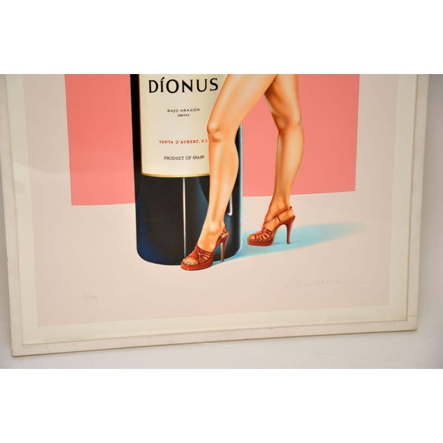Mel Ramos, Nude Dionus, 2002, Lithograph, Framed For Sale - Image 6 of 10