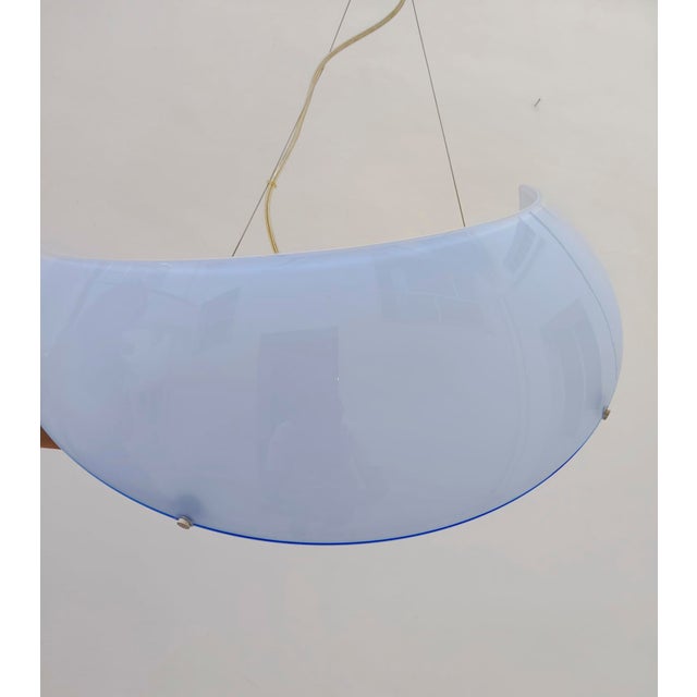 1990s Murano Glass Moon Pendant Lamp by Michele De Lucchi for Av Mazzega, 1993 For Sale - Image 5 of 15