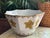 Late 20th century Italian bowl with grape leaf motif. Lovely with a bowl of oranges or avocados.