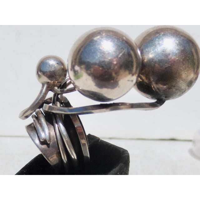 Sterling Silver Modernist Ring by Rachel Gera For Sale In New York - Image 6 of 8