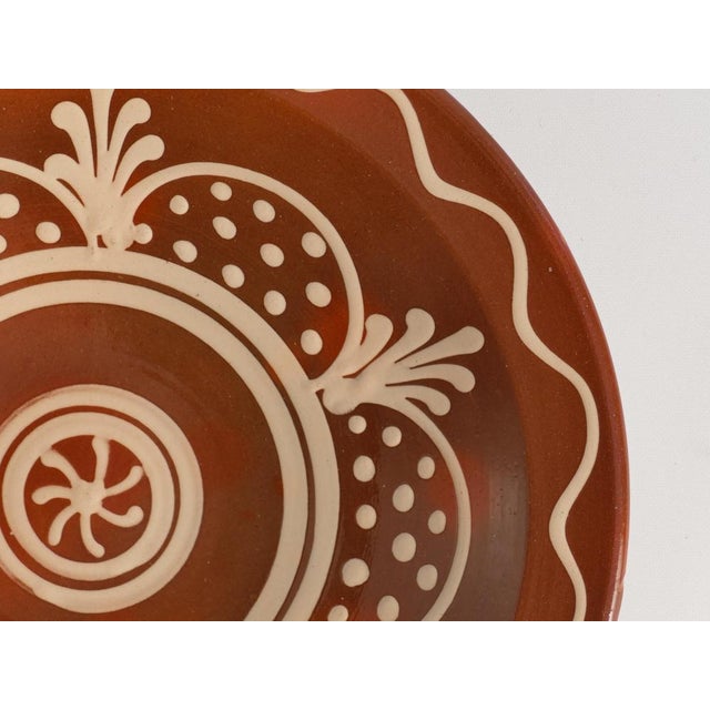 Brown and Cream White Stoneware Bowl by Andersson & Johansson for Höganäs, 1920s For Sale - Image 10 of 11