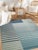 9x12 Majestic Laine Multicolor Geometric Modern Flatweave Wool Carpet Rug For Sale - Image 4 of 6