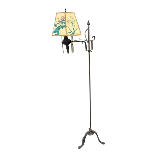 Early 19th Century Arts & Crafts Floor Lamp For Sale