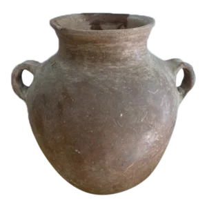 Late 19th Century Two Handled Terracotta Pot