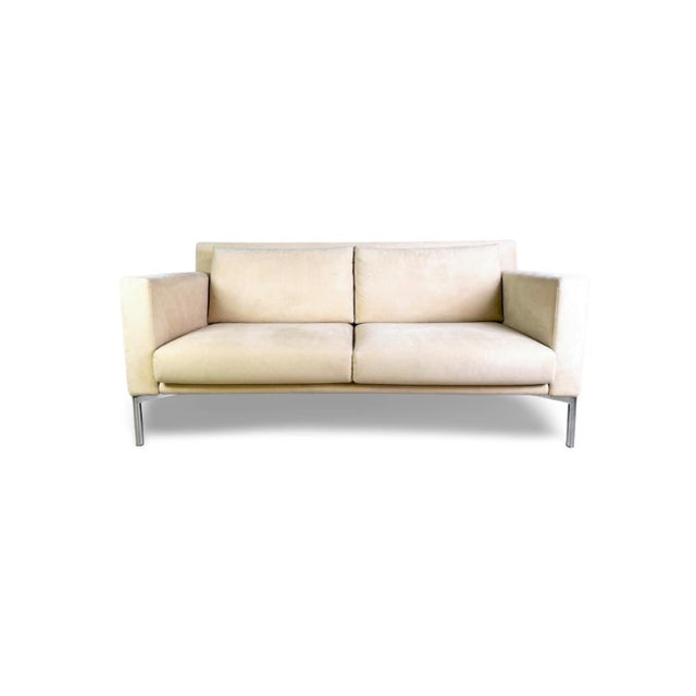 Jason 391 Sofa in Beige Suede from Walter Knoll For Sale - Image 13 of 13