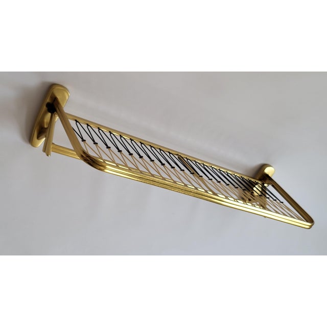 Mid-Century Modern Wall-Mounted Coat Rack, 1950s For Sale - Image 9 of 11