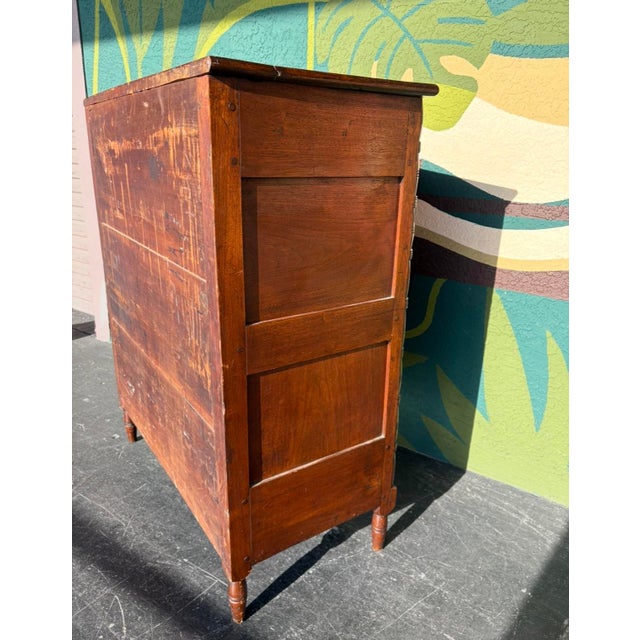 Antique American Sheraton Tallboy For Sale - Image 16 of 16