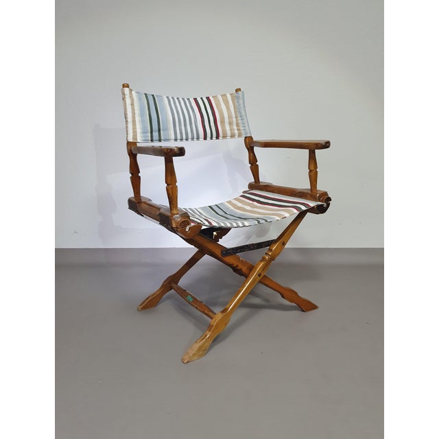 Foldable Deck Chair by W.H. Den Ouden for Vetus Rotterdam For Sale - Image 18 of 18