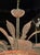 Pink Murano Glass Leaf Chandelier For Sale - Image 4 of 6