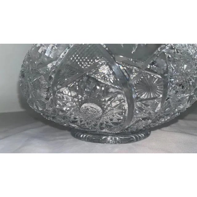 Glass 1920s Eapg Imperial Glass Bowl For Sale - Image 7 of 9