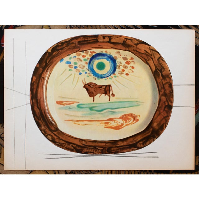 1955 Set of 15 Prints of Picasso's Ceramic Platters For Sale - Image 15 of 18
