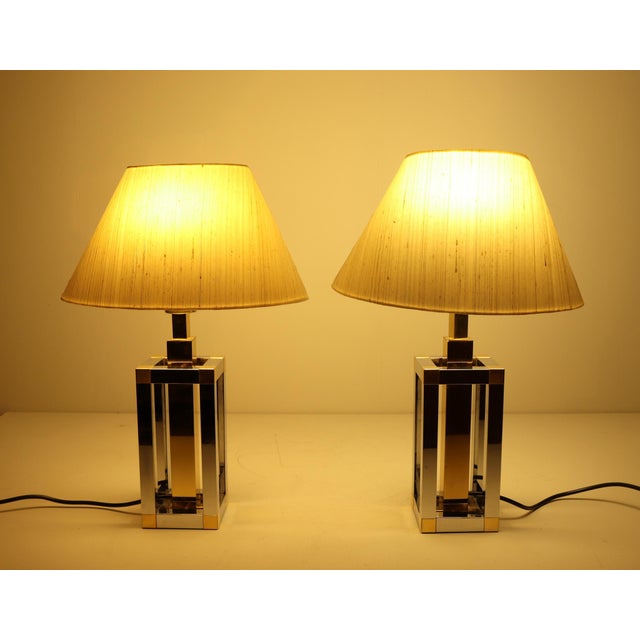 Hollywood Regency Table Lights by Stephane Devidts for WKR, Germany, 1980s, Set of 2 For Sale - Image 4 of 16