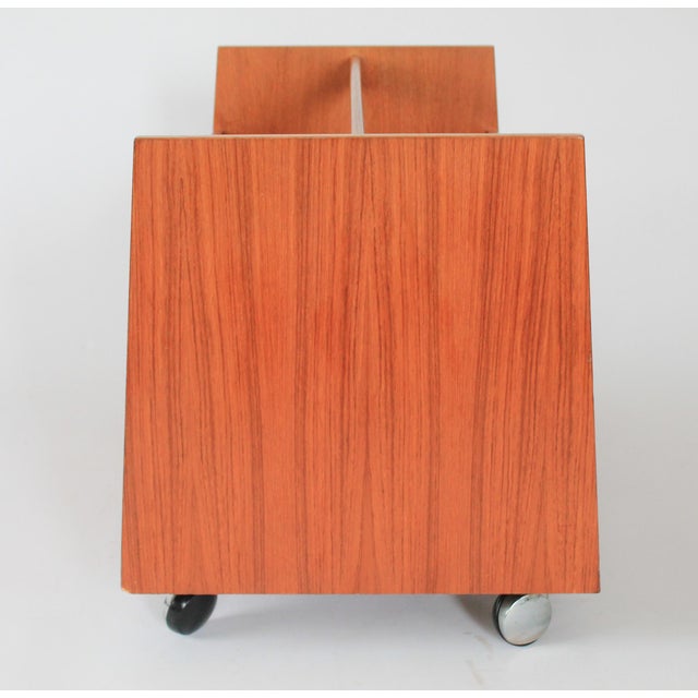 Bruksbo 1960's Teak Magazine Rack by Rolf Hesland for Bruksbo For Sale - Image 4 of 16
