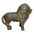 Antique Early 1900s Ac Williams Hand Painted Cast Iron Lion Still Bank For Sale