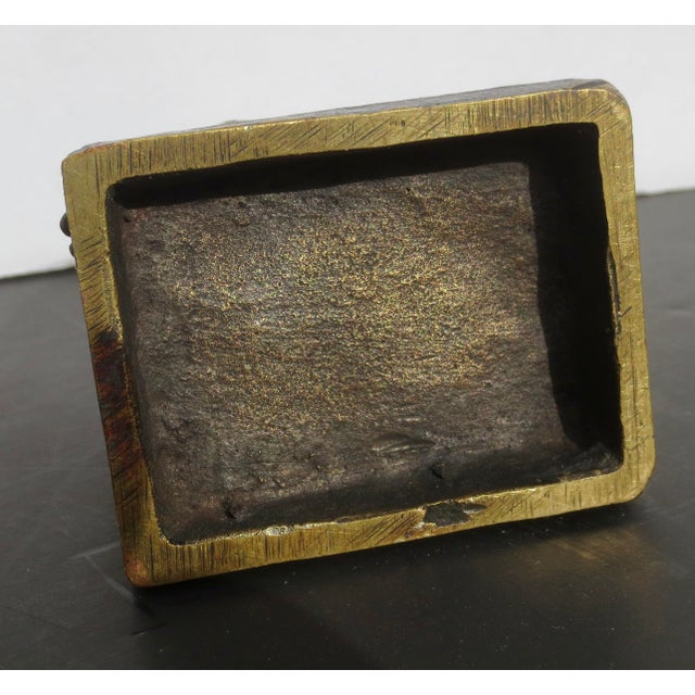 Asian Early 20th Century European Bronze Fantastic Guard Dog For Sale - Image 3 of 6
