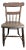 Antique Plank Seat Chair With Half Spindle 19th Century For Sale
