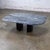 Late 20th Century Scandinavian Post Modern Coffee Table Marble Cat Eye Top by Bendixen Designs Made in Denmark For Sale - Image 11 of 18