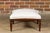 French Turn of the Century Ottoman with Giltwood Rosettes and Upholstery, 1900s For Sale In Atlanta - Image 6 of 12