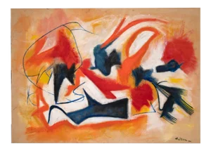 Giorgio Lo Fermo - Informal III - Oil Paint On Canvas - 2020